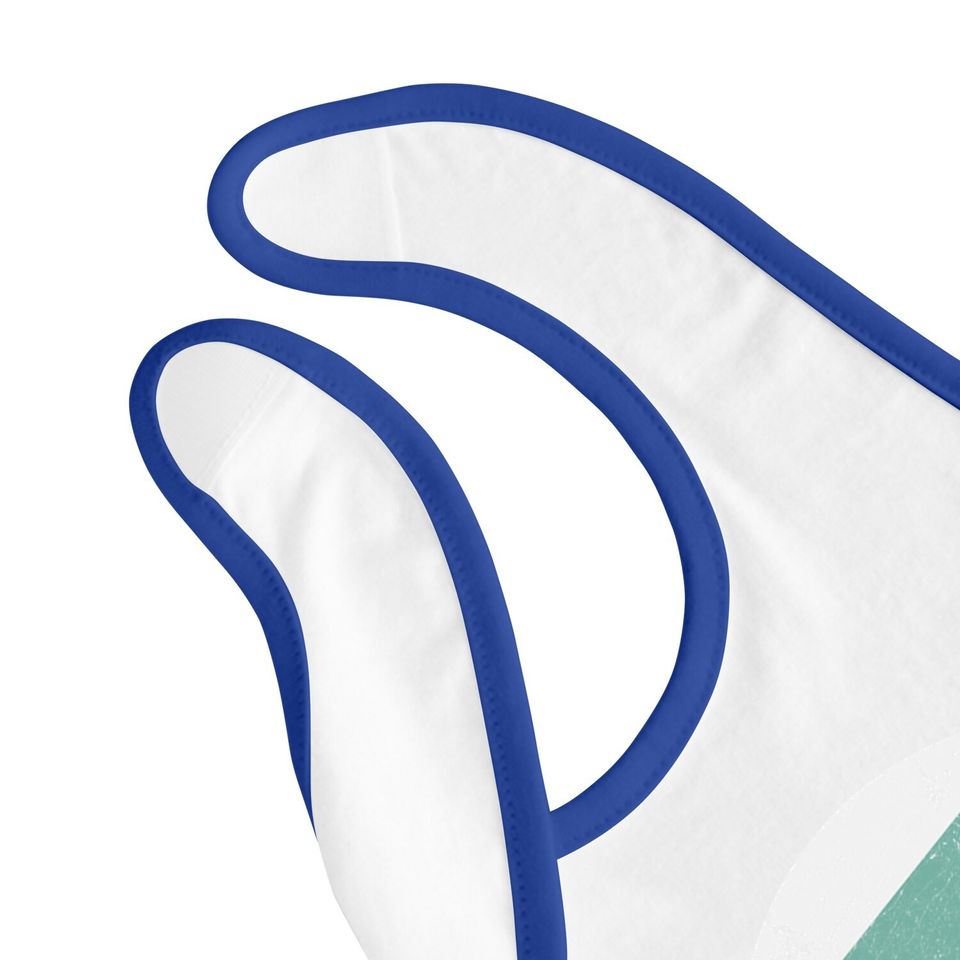 South Dakota State Retro Vintage Baby Bib