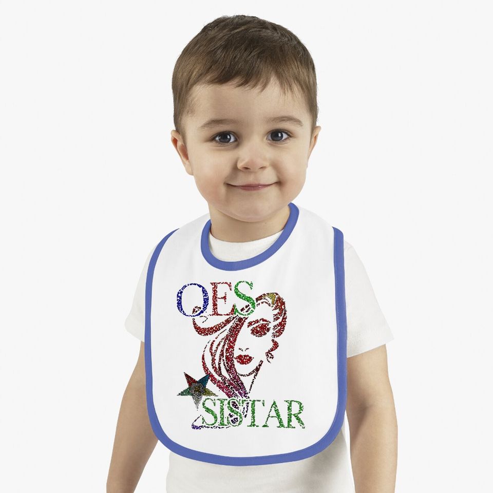 Order Of The Eastern Star Oes Sistar Ritual Ring Masonic Baby Bib