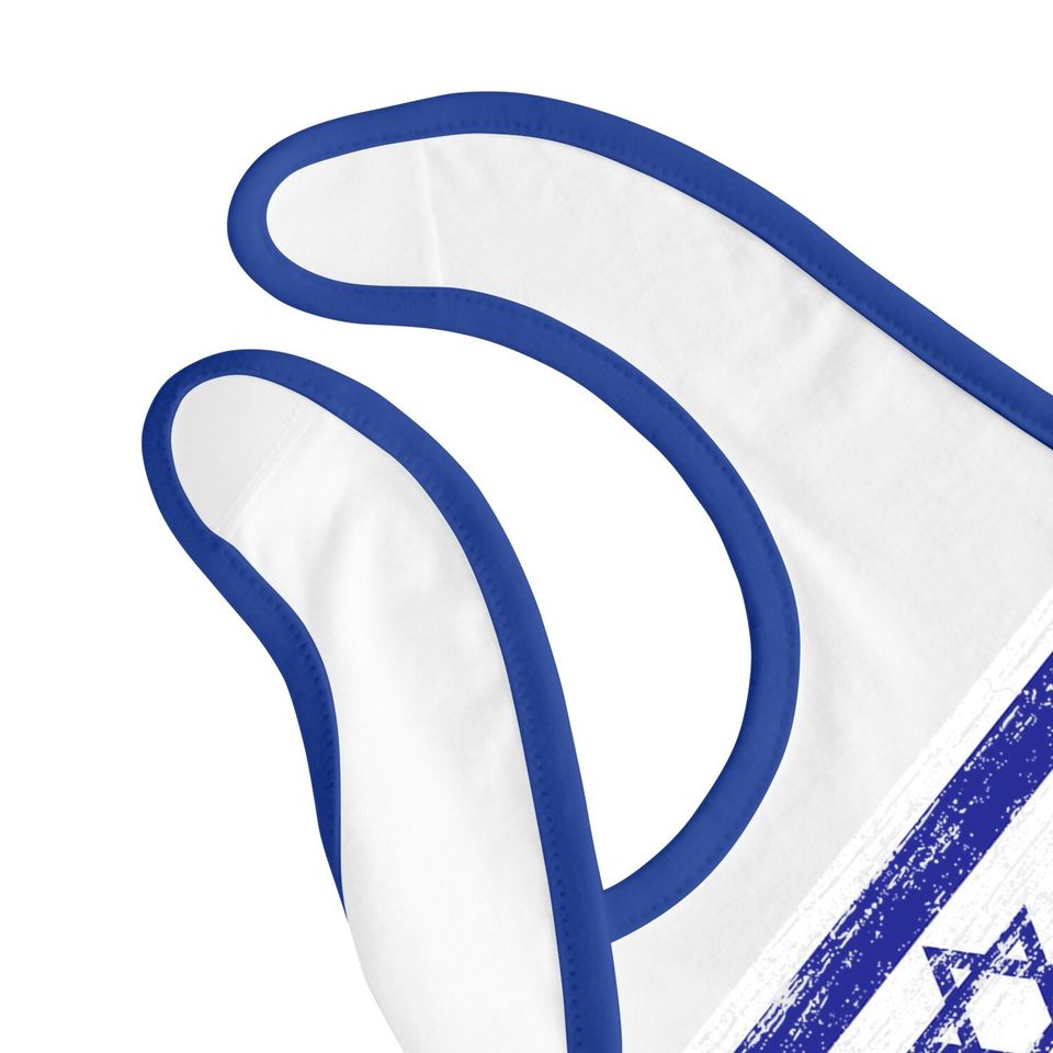 Flag Of Israel Baby Bib
