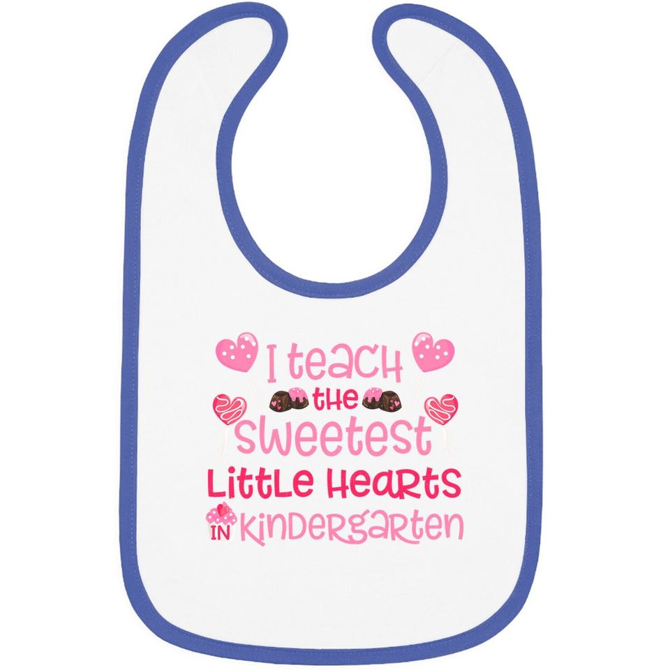 Teacher Valentines Day Baby Bib Kindergarten Gift