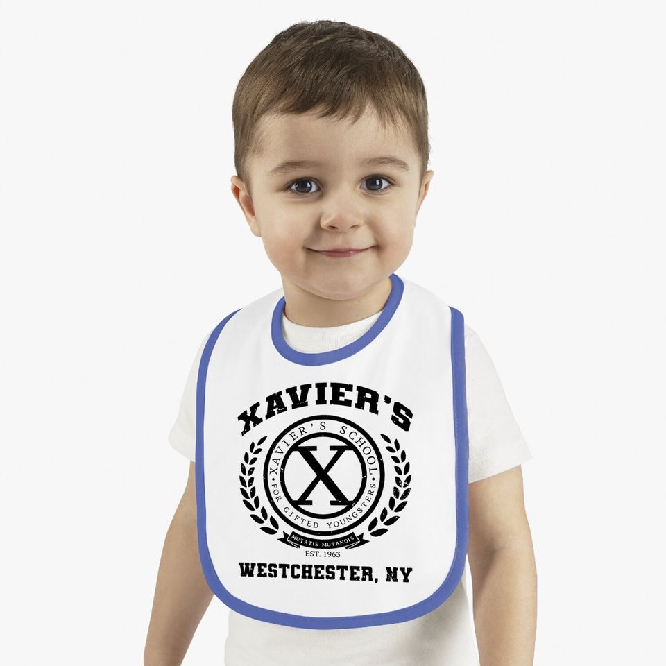 Xavier's School For Gifted Youngsters - Vintage Baby Bib
