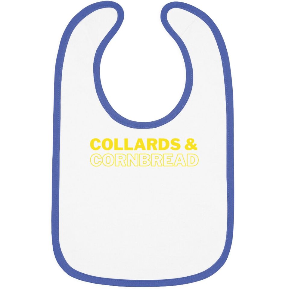 Collards & Cornbread Southern Food Baby Bib