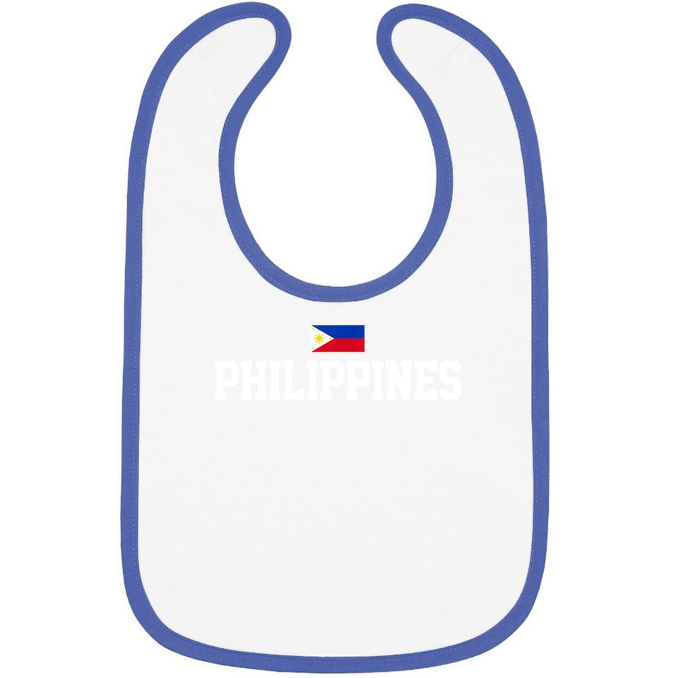 Philippines Jersey Sports Flag Baby Bib