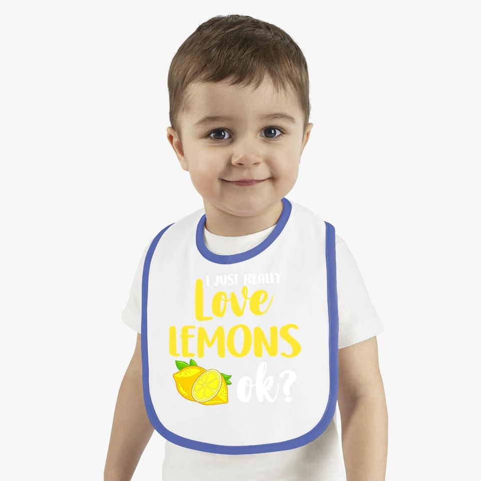 Lemon Lemonade Gift Juice Baby Bib