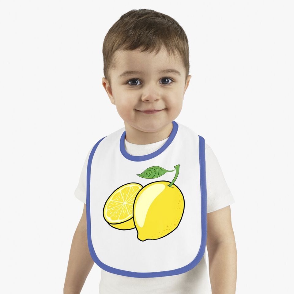 Lemon Baby Bib