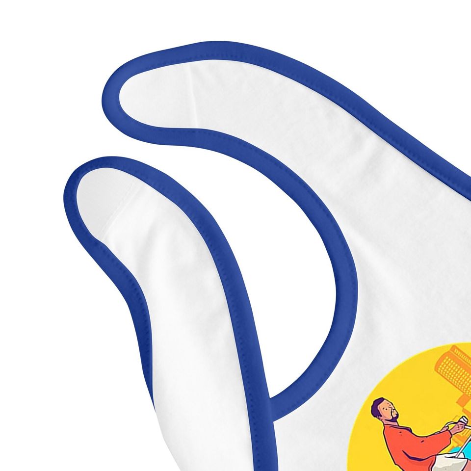 Albuquerque New Mexico 80s Retro Baby Bib