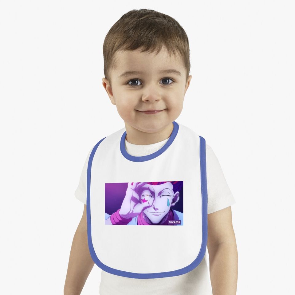 X Hunter X Hisoka Inspired Design Baby Bib