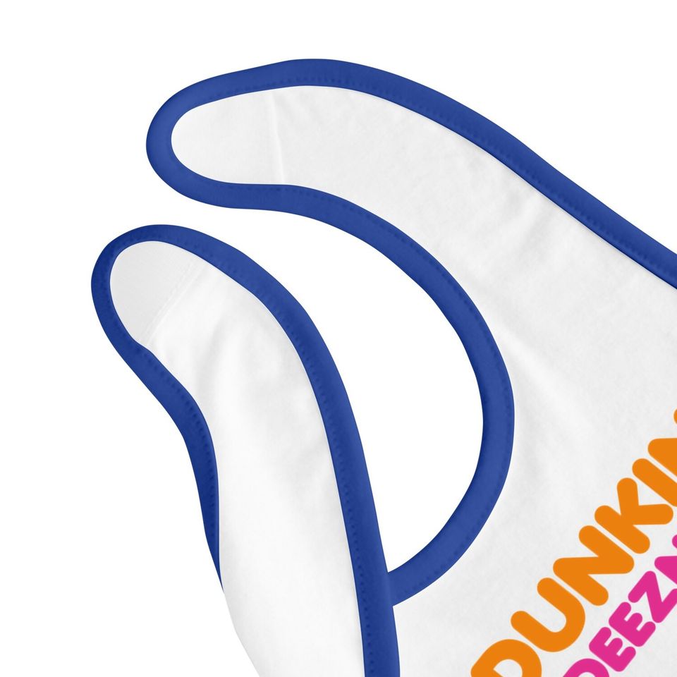 Dunkin Deez Nuts Baby Bib
