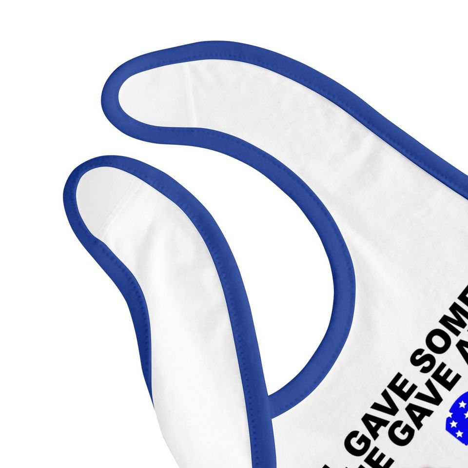 Never Forget 9-11-2001 20th Anniversary Firefighters Baby Bib