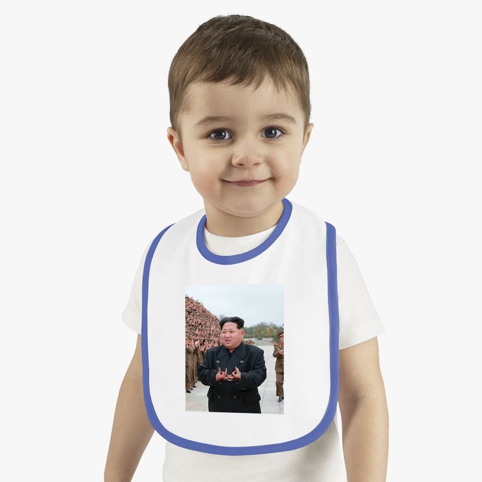 Kim Jong Un Blood Baby Bib