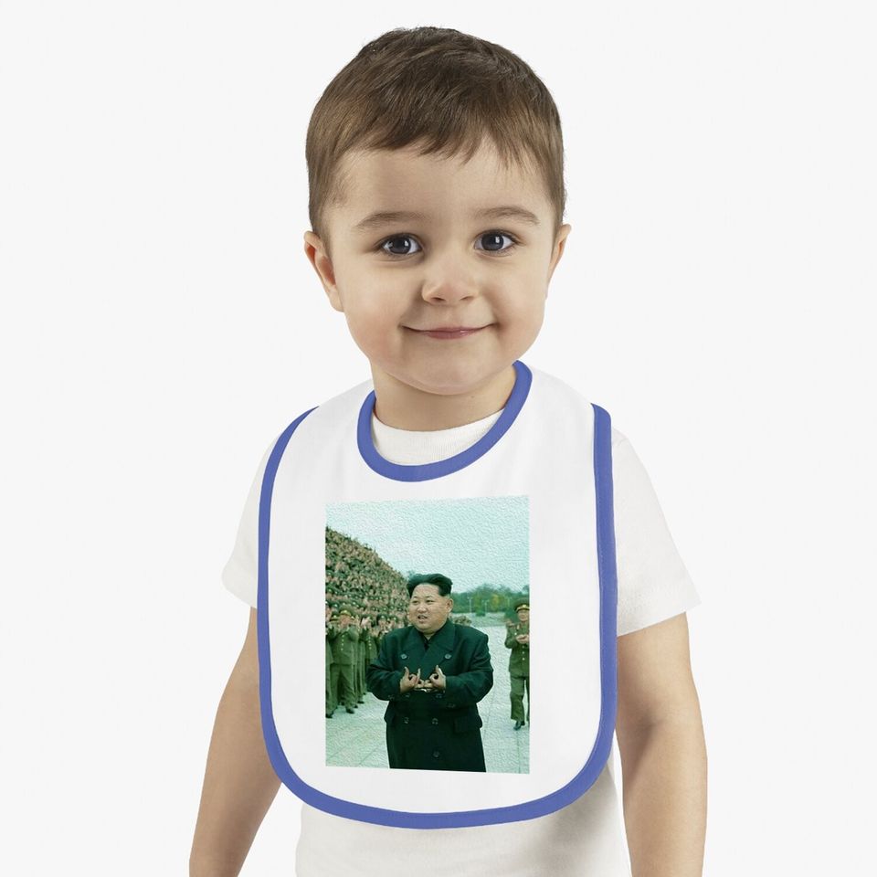 Kim Jong Un Blood Baby Bib