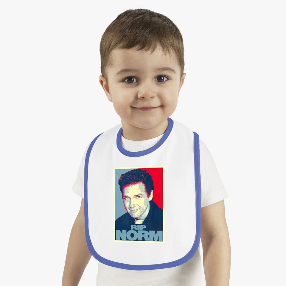 Rip Norm Macdonald 1959-2021 Baby Bib