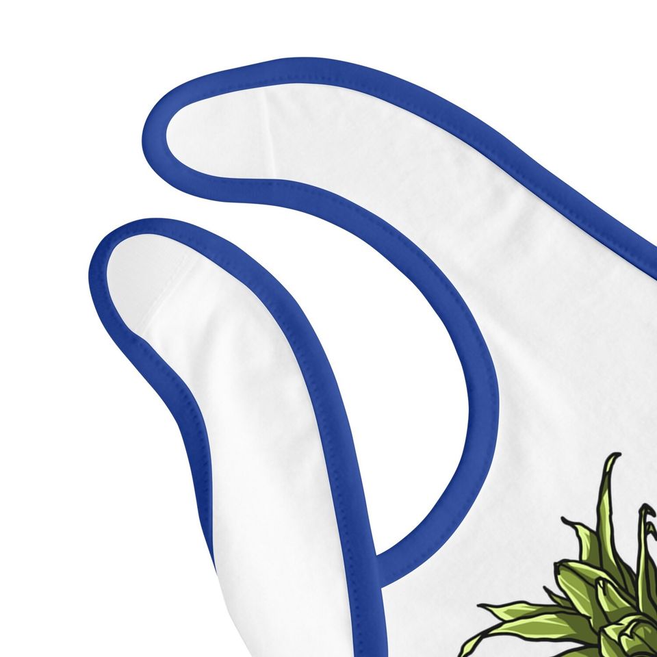 Pineapple Skull Baby Bib Pineapple Baby Bib