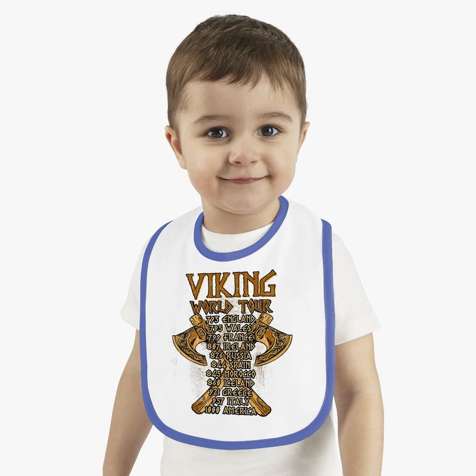 Viking World Tour Baby Bib