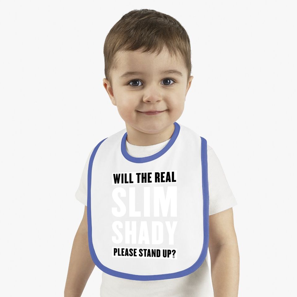 Eminem Please Stand Up Baby Bib