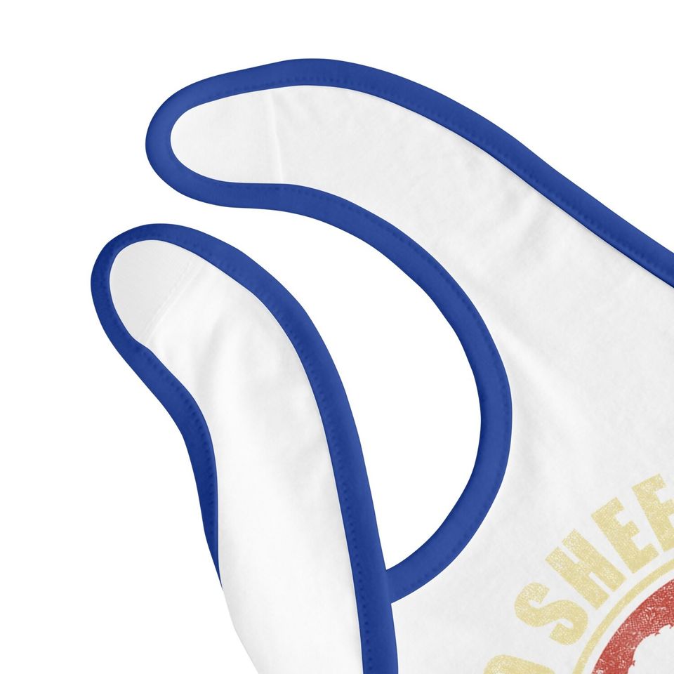 No Sheep In My Circle Funny Sarcastic Baby Bib