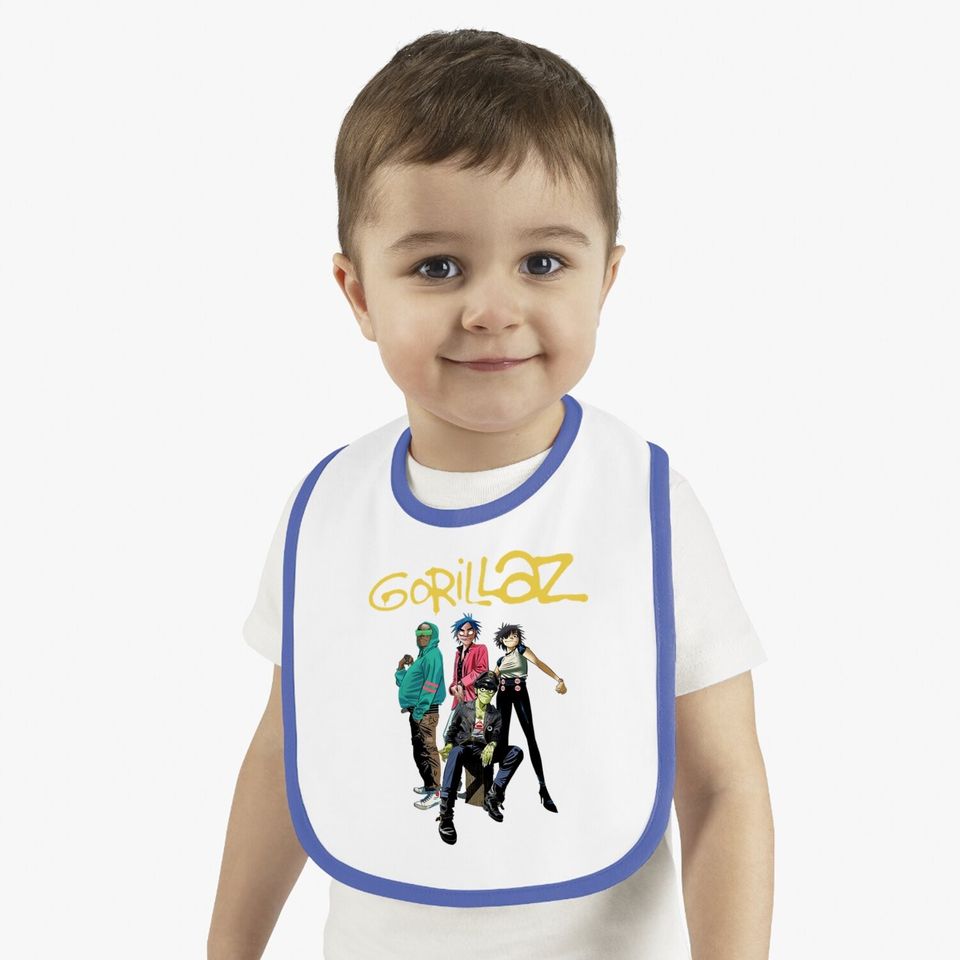 Gorillaz Baby Bib