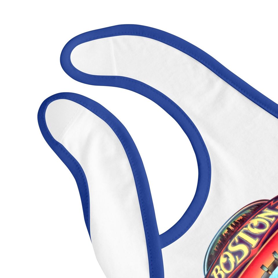 Boston Rock Band Mans Soft Bib