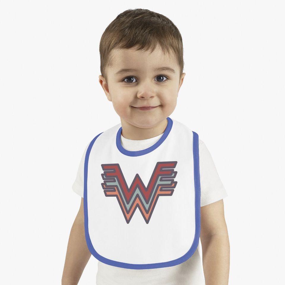 Weezer Logo Baby Bib