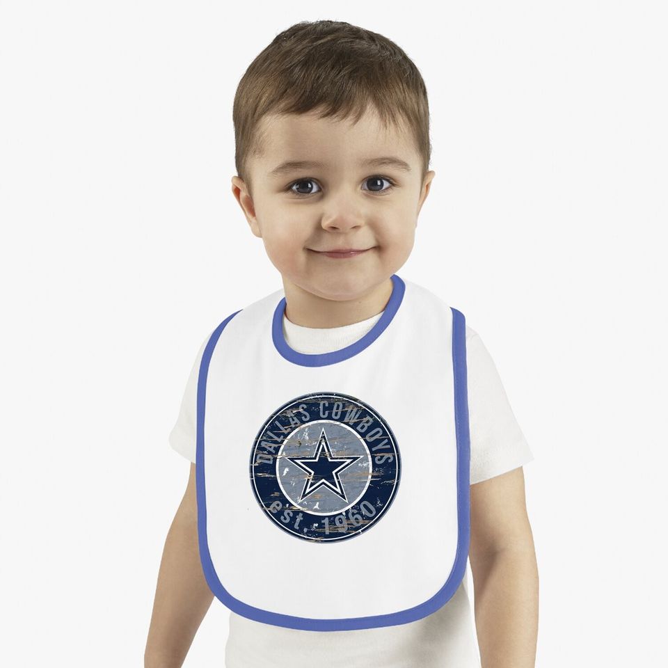 Dallas Cowboys 1960 Baby Bib