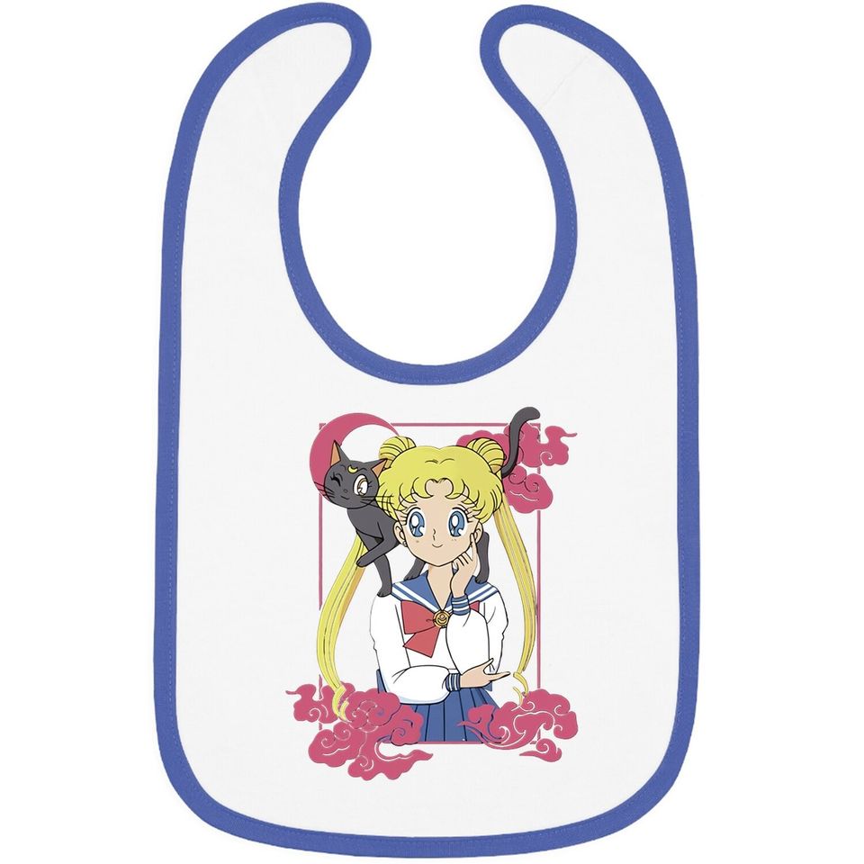 Sailor Moon Vintage Baby Bib