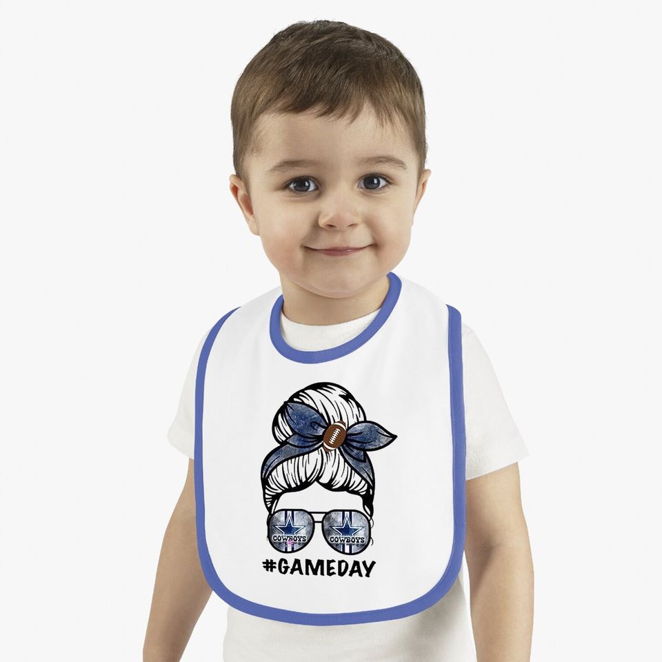 Game Day Dallas Cowboys Baby Bib