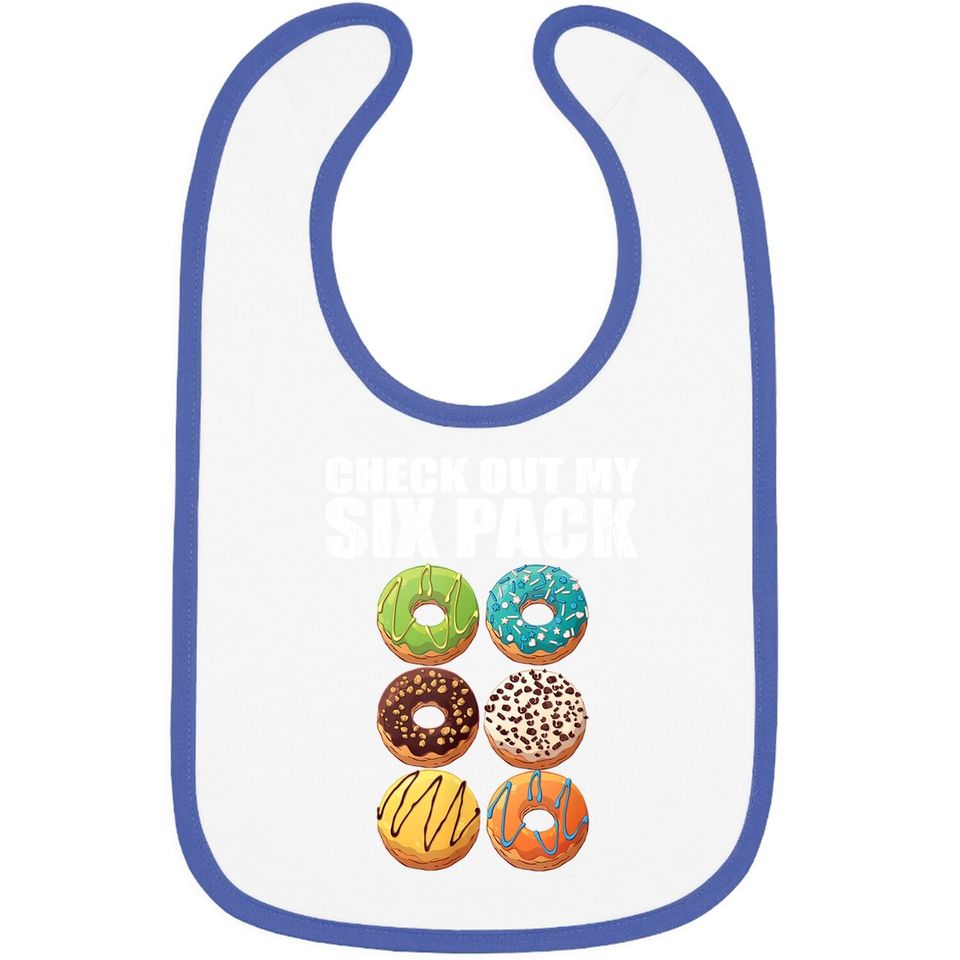 Halloween Donuts  check Out My Six Pack Baby Bib