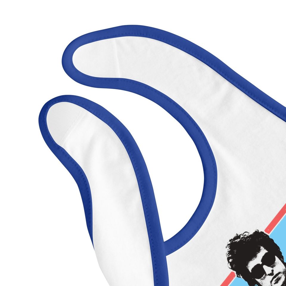 Bob Dylan Outline ly Licensed Baby Bib