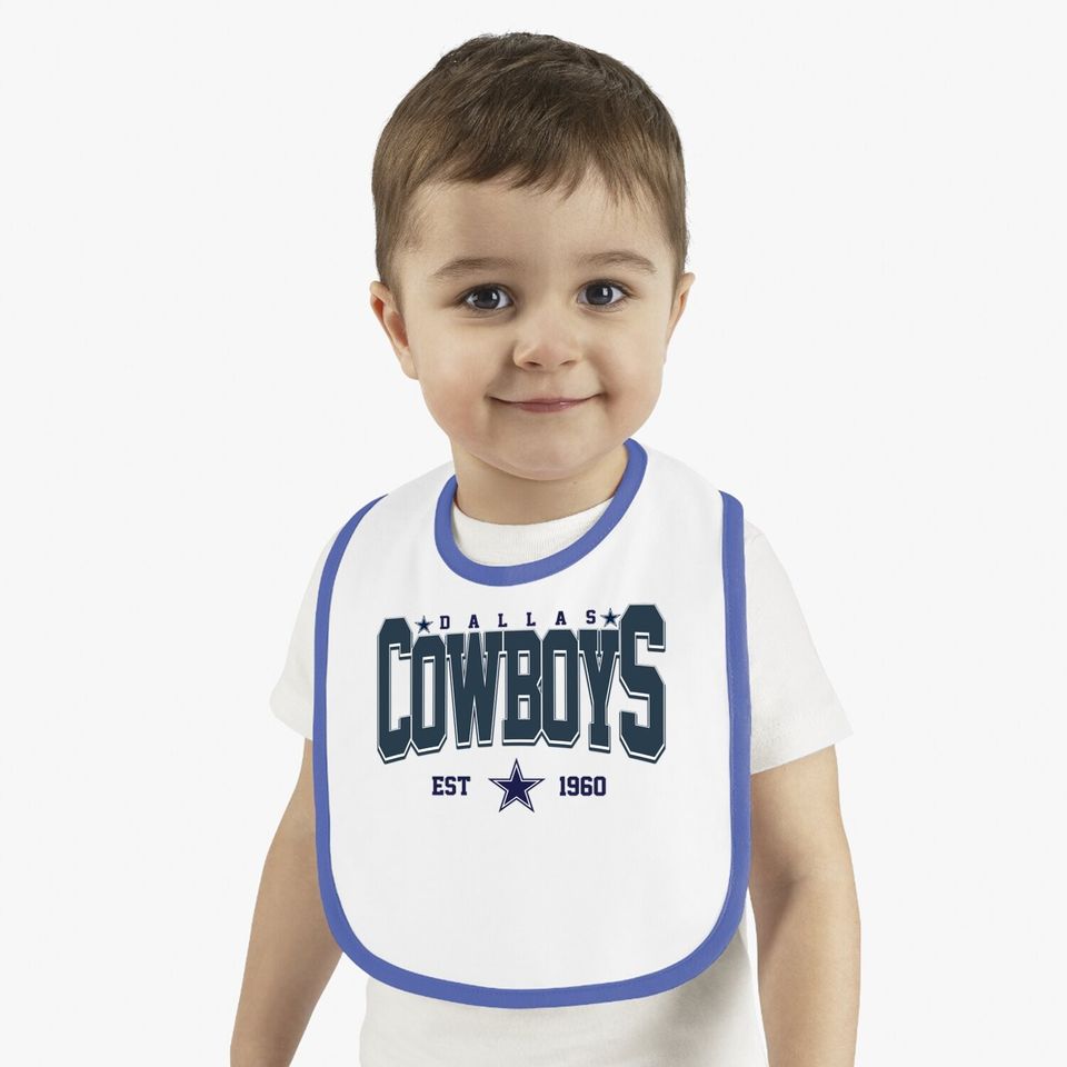 Dallas Cowboys Baby Bib