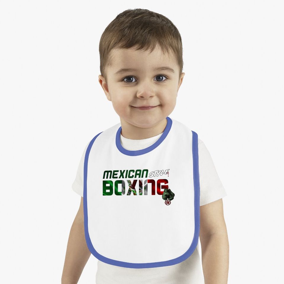 Mexican Style Boxing Baby Bib