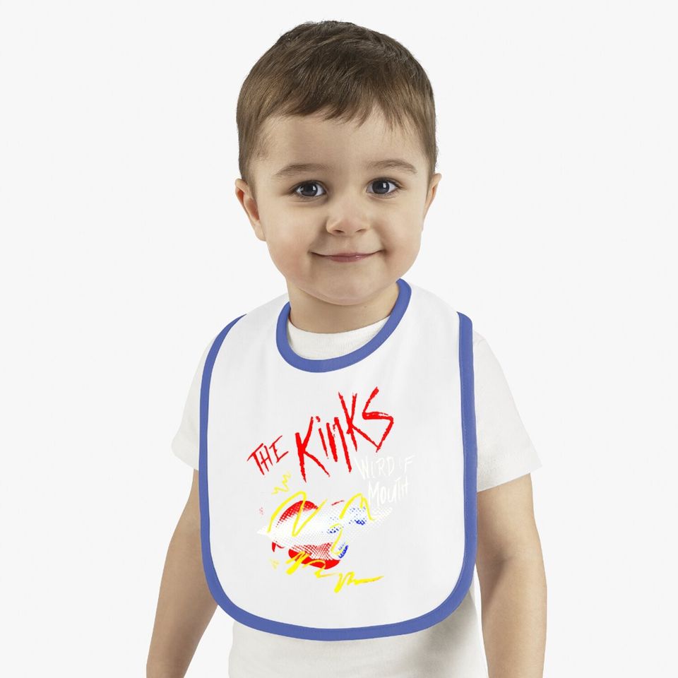 The Kinks Band Baby Bib