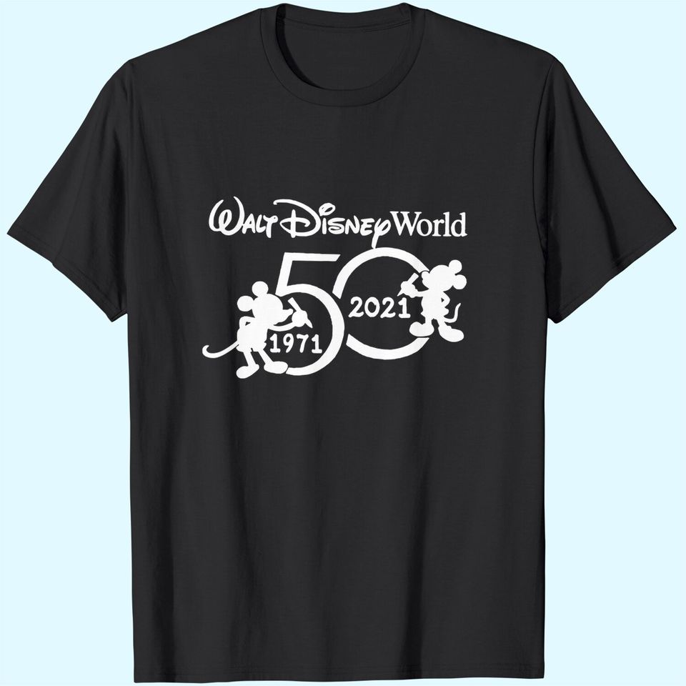 Walt Disneyworld 50th Anniversary 1971-2021 T-shirt