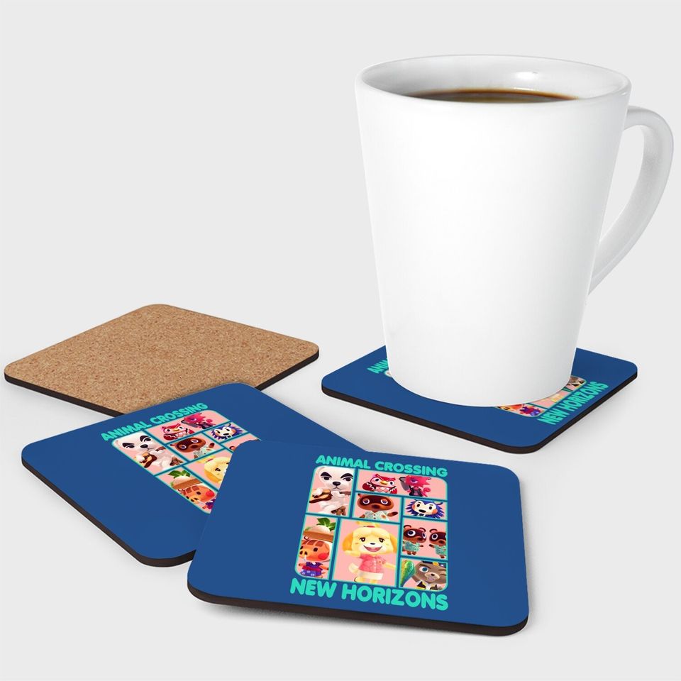 Animal Crossing New Horizons Group Coasters