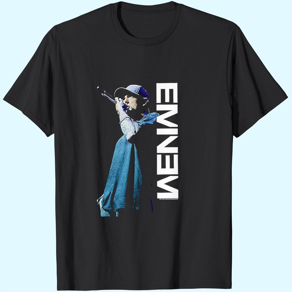 Eminem Pose Slim Fit T-Shirt