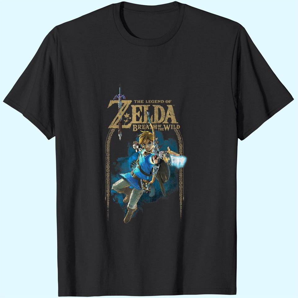 Zelda Breath Of The Wild Link Arch T-Shirt