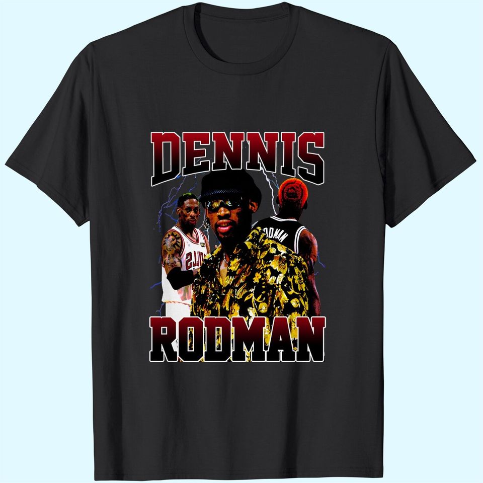 Vintage Style Denis Rodman T Shirt