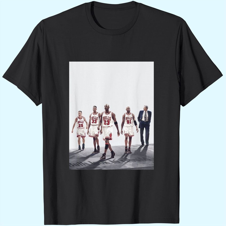 The Last Dance Tee Michael Jordan Scottie PipPen Dennis RodMan Shirt