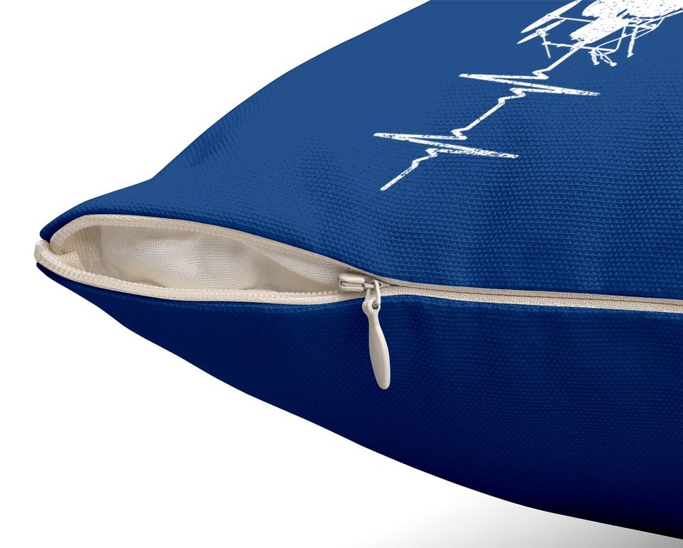 Throw Pillow Drummer Heartbeat