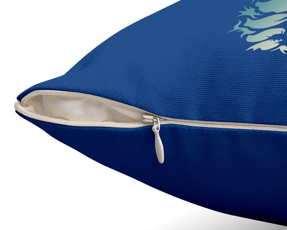 I Hate People Bigfoot Footprint Throw Pillow