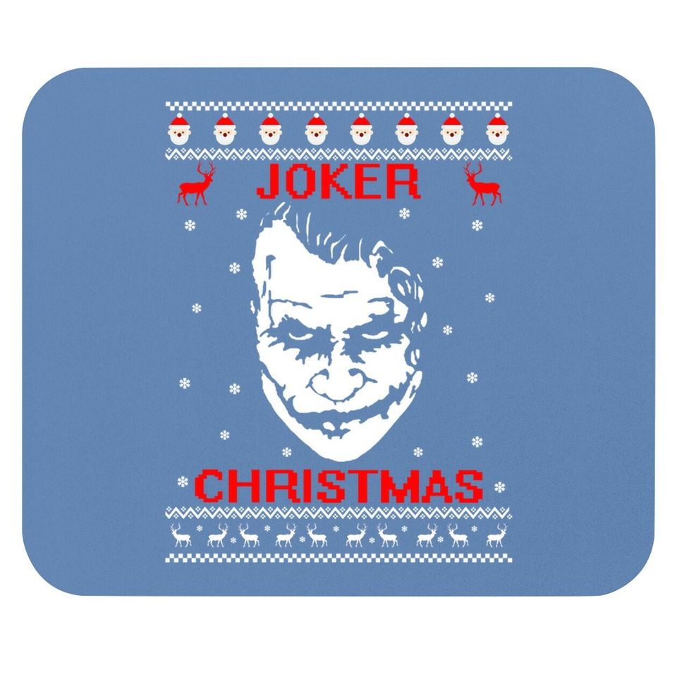 Joker Christmas Mouse Pads