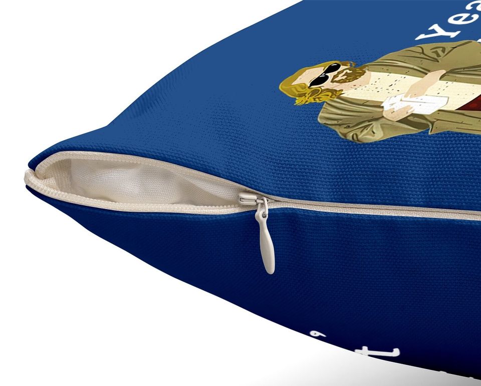 The Big Lebowski The Dude Yeah Throw Pillow