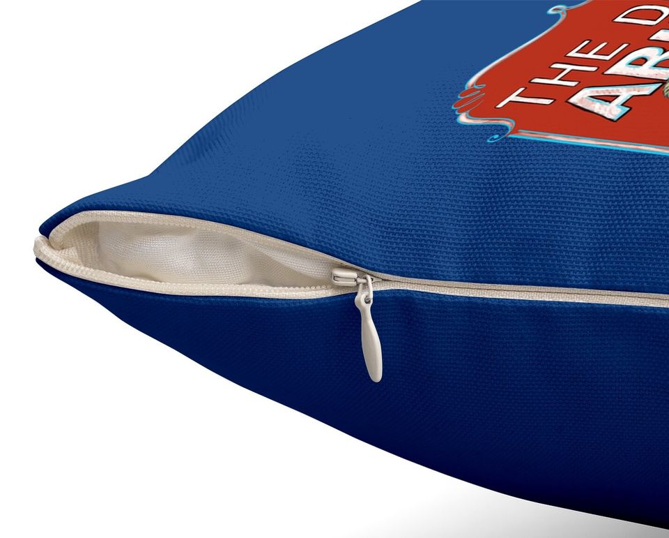 The Big Lebowski The Dude Abides Throw Pillow