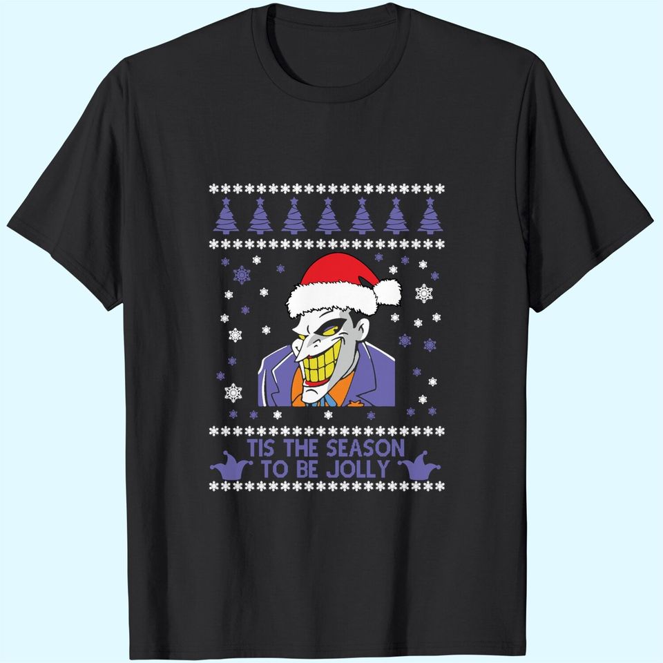 Tis The Season To Be Jolly Joker Christmas T-Shirts