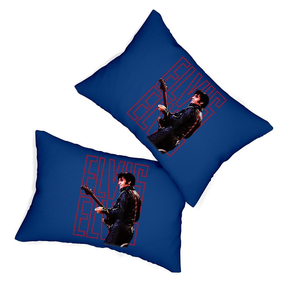 Elvis Presley  68 Comeback Special Lumbar Pillow