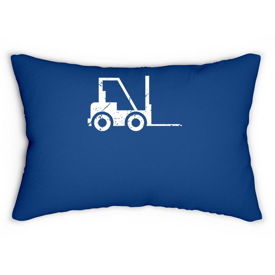 Forklift Operator I Funny Driver Forklifter Gift Lumbar Pillow
