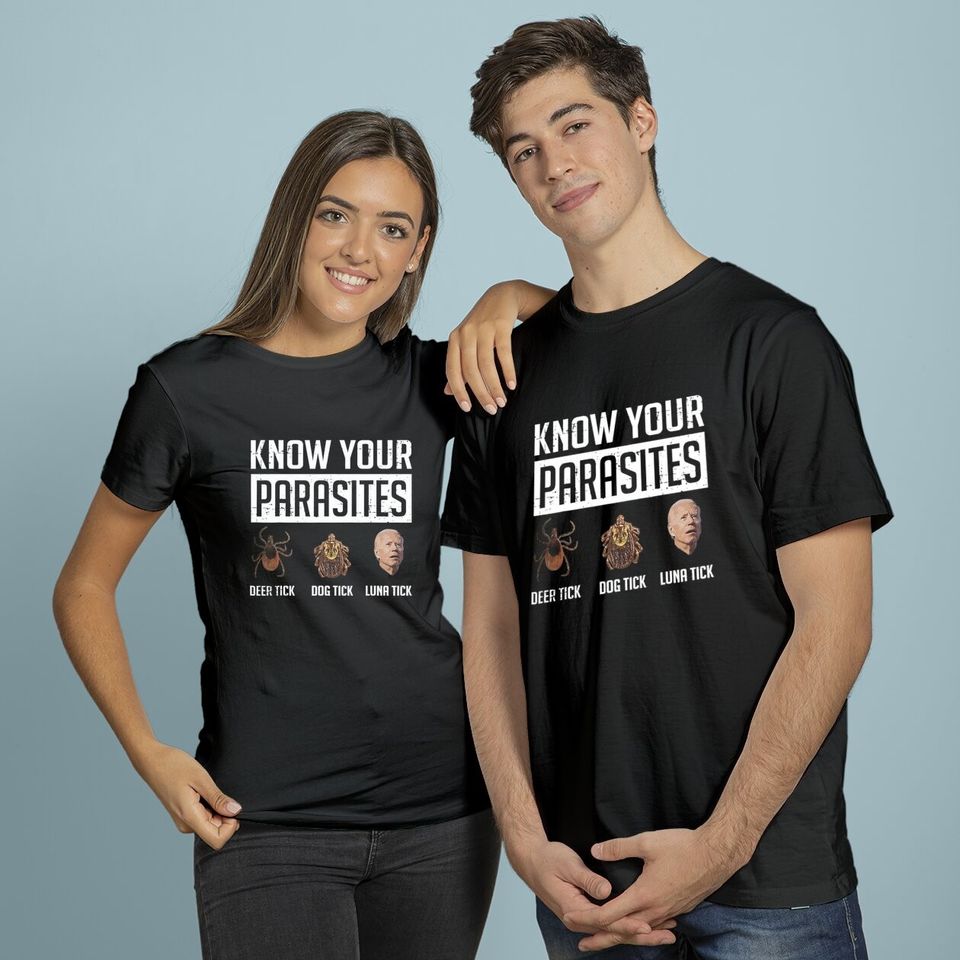 Know Your Parasites Deer Tick Dog Tick Luna Tick T-Shirt