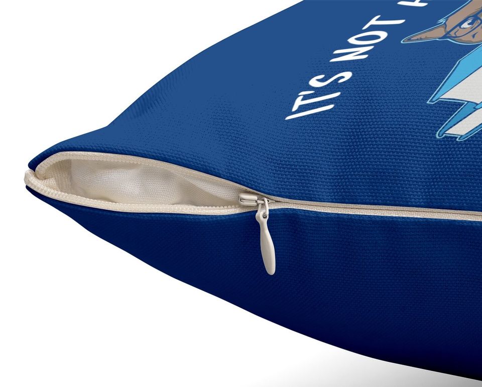 It's Not Hoarding If It's Books - Book Pile - Russian Blue Throw Pillow