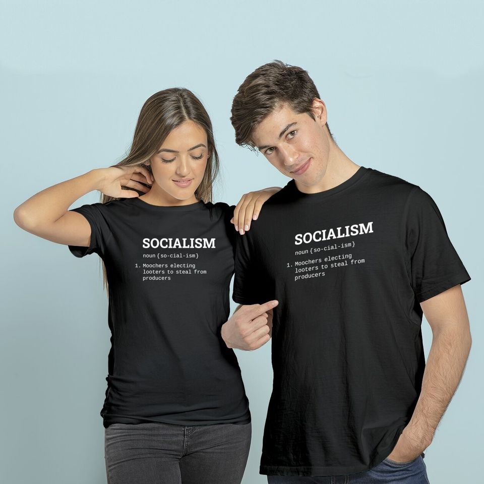 Anti Socialist Socialism Sucks Anti Liberal T-Shirt