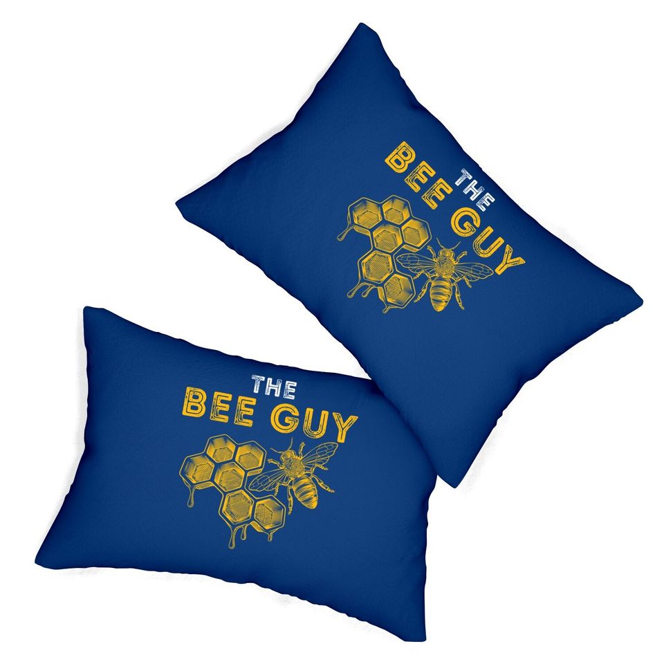 The Bee Guy - Bee Lover Beekeeping & Beekeeper Lumbar Pillow