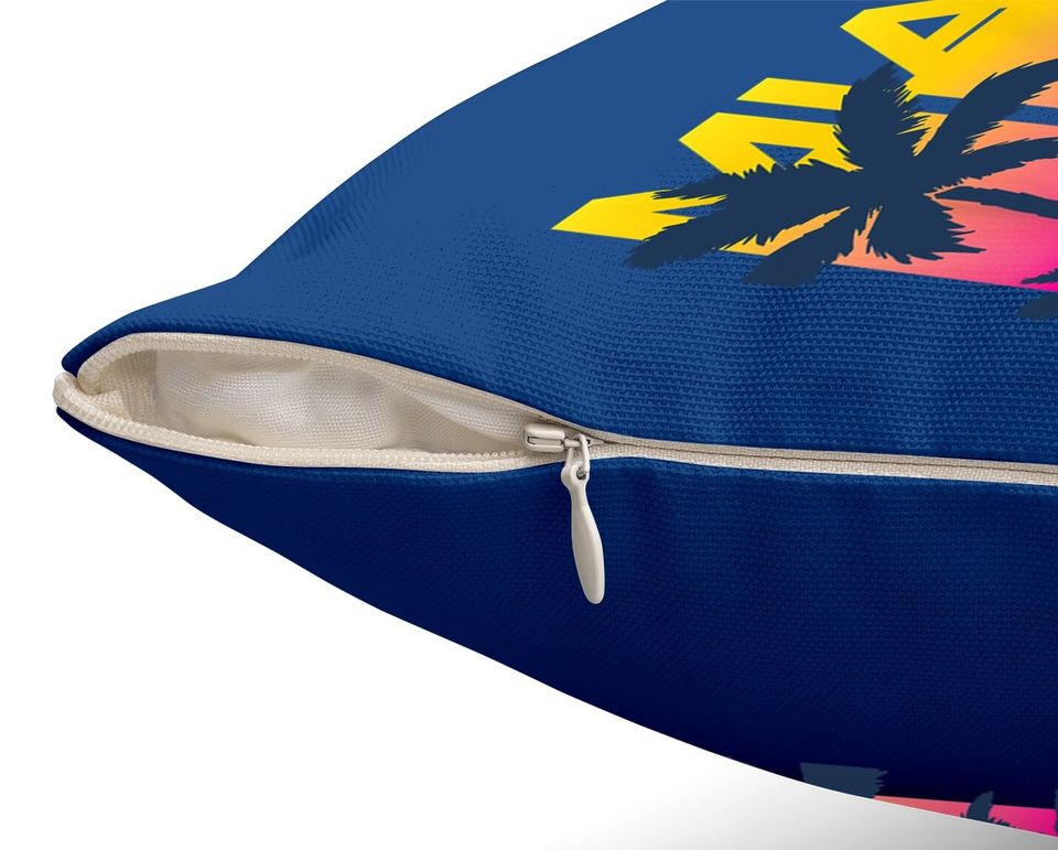 Throw Pillow Miami Florida